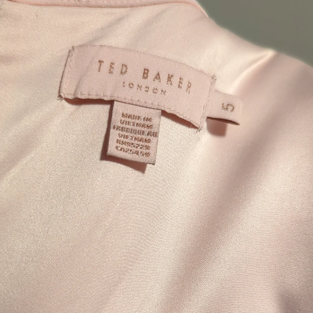 Ted Baker Elegant Sleeveless Pink Dress Size 12 - Picture 10 of 12